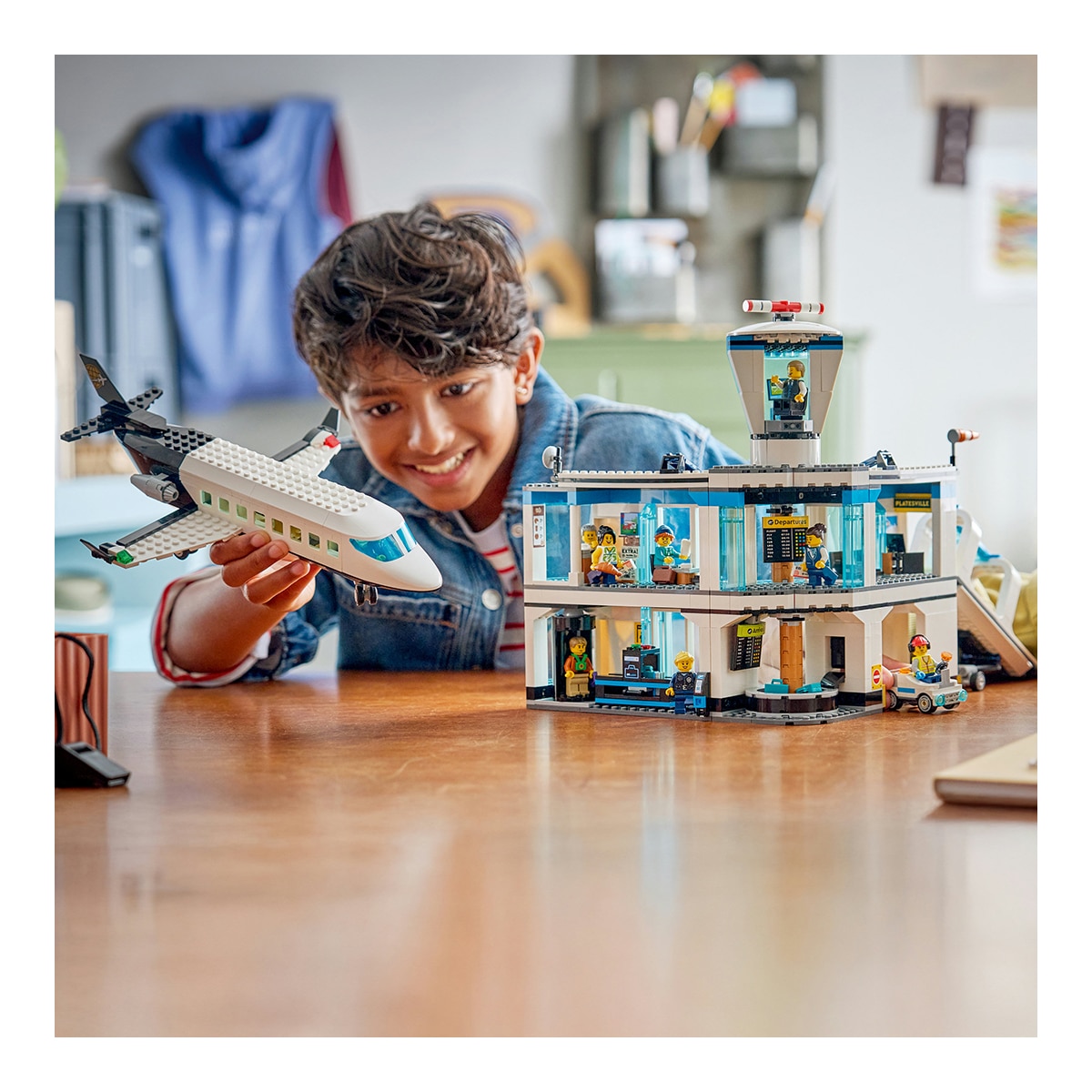 Juego de construcción Aeropuerto con Avión LEGO My City - 60502 3