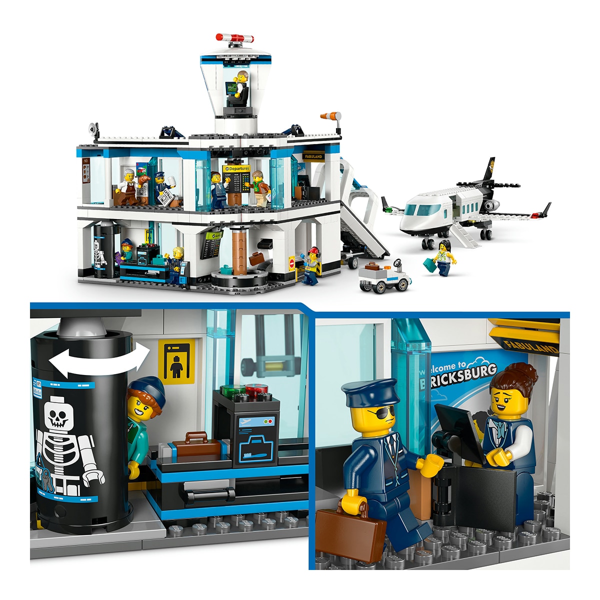 Juego de construcción Aeropuerto con Avión LEGO My City - 60502 5