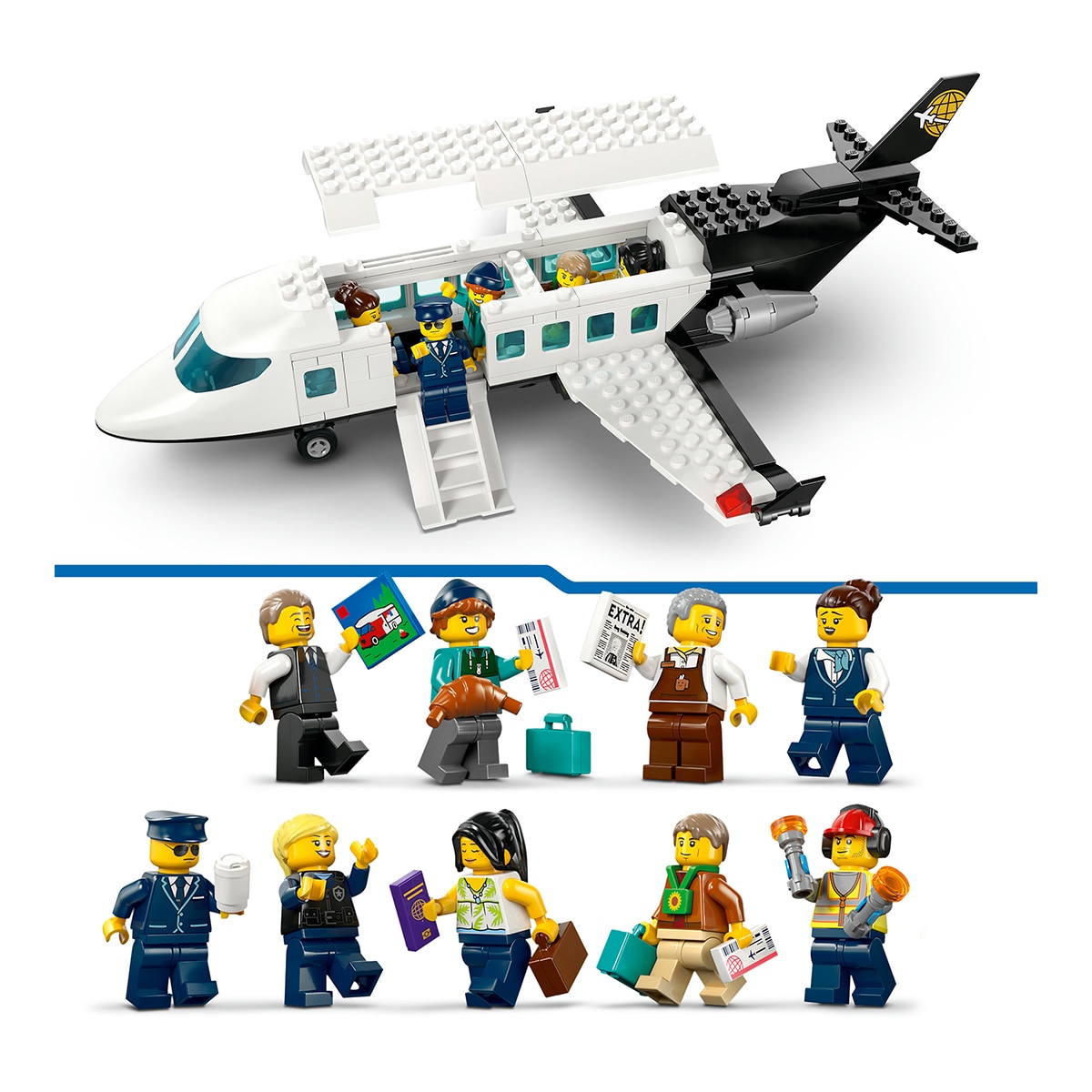 Juego de construcción Aeropuerto con Avión LEGO My City - 60502 6