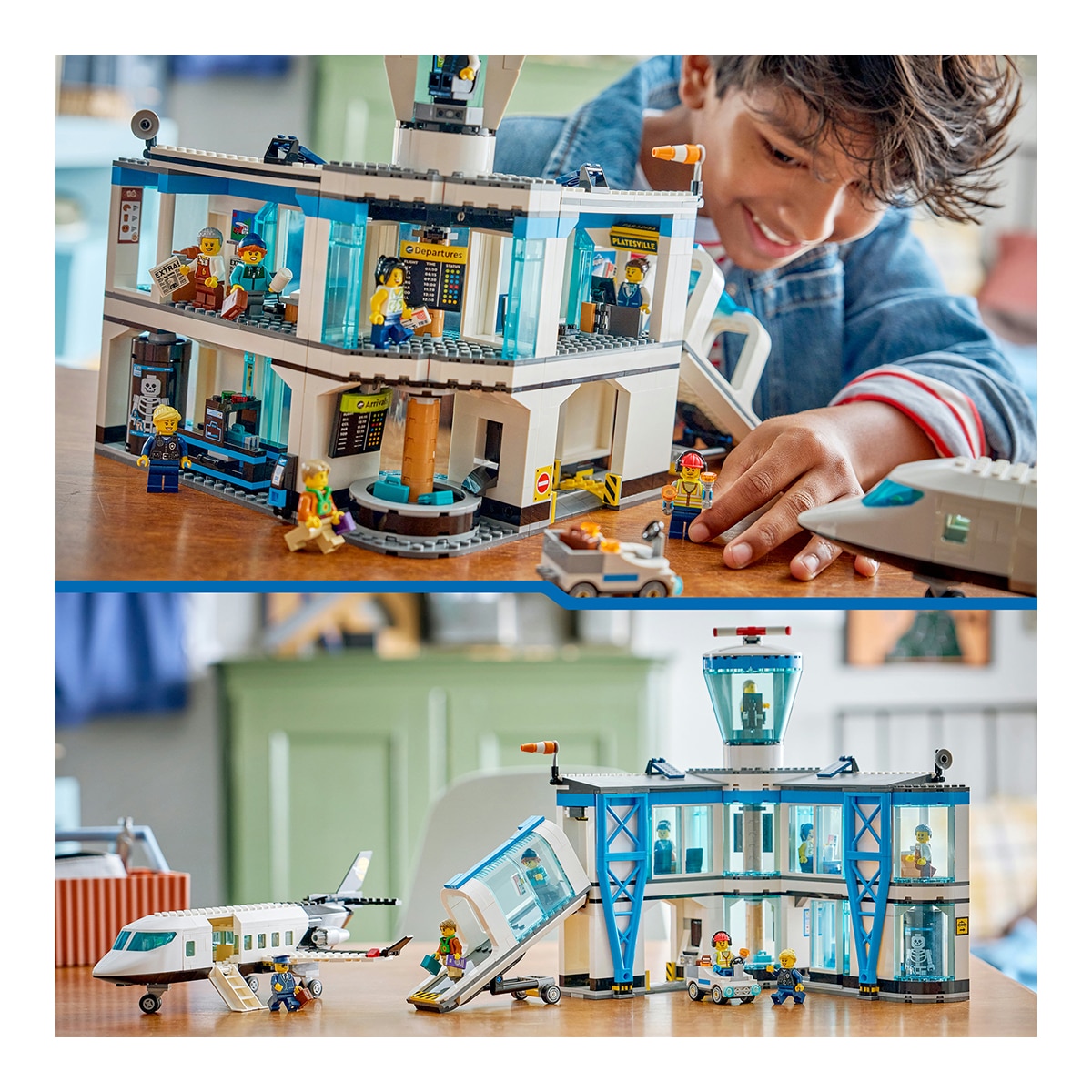 Juego de construcción Aeropuerto con Avión LEGO My City - 60502 7