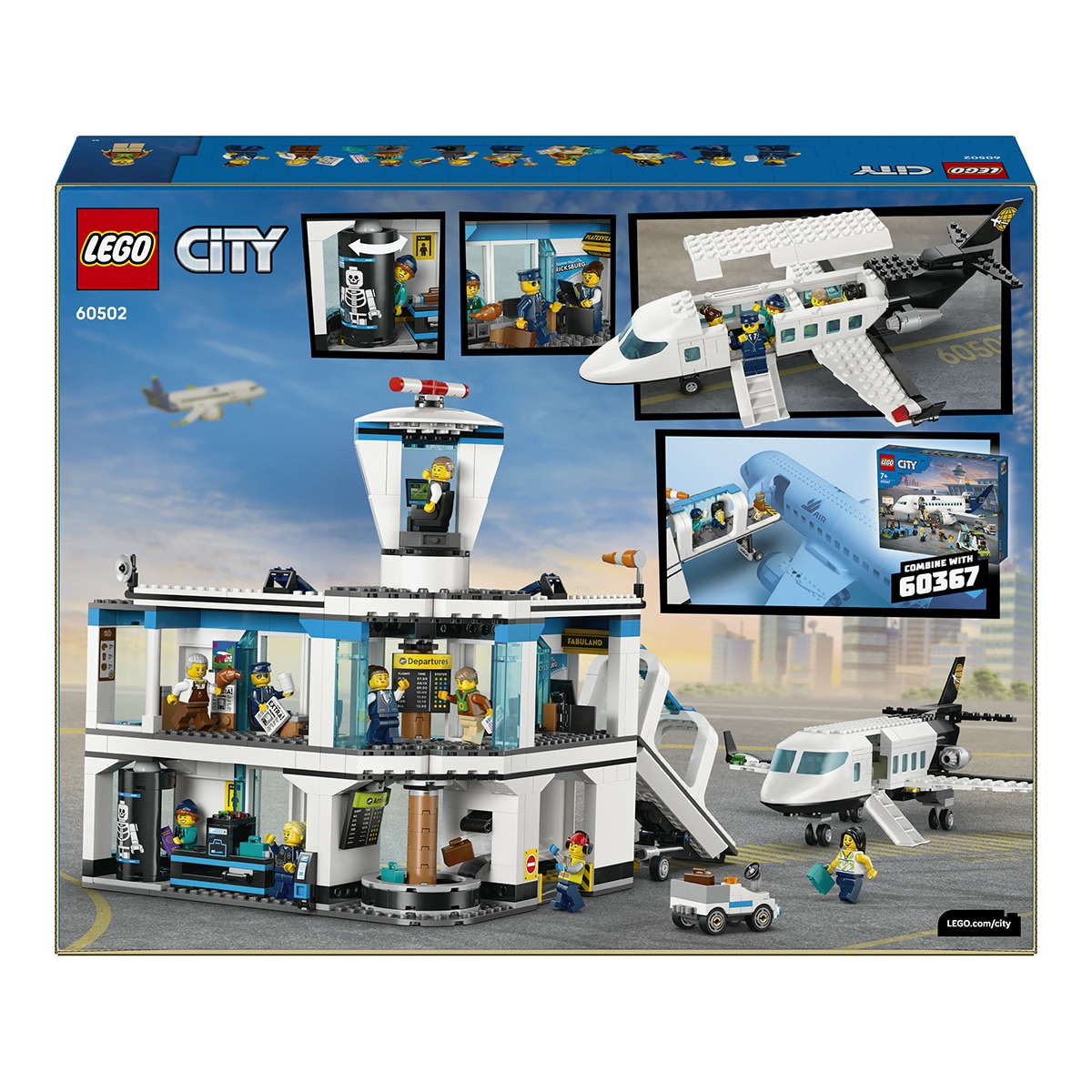 Juego de construcción Aeropuerto con Avión LEGO My City - 60502 9