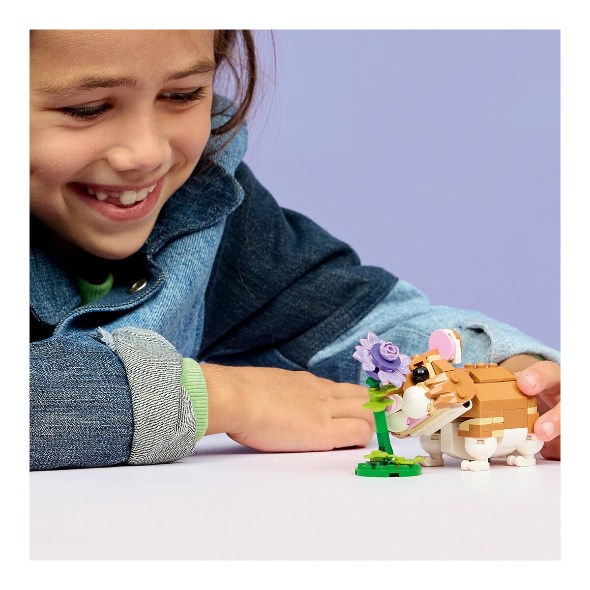 Juego de construcción Lindo Hámster con Flor LEGO Creator - 31376 3