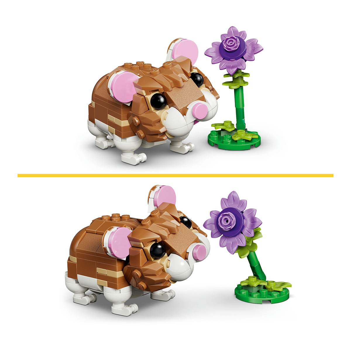Juego de construcción Lindo Hámster con Flor LEGO Creator - 31376 5