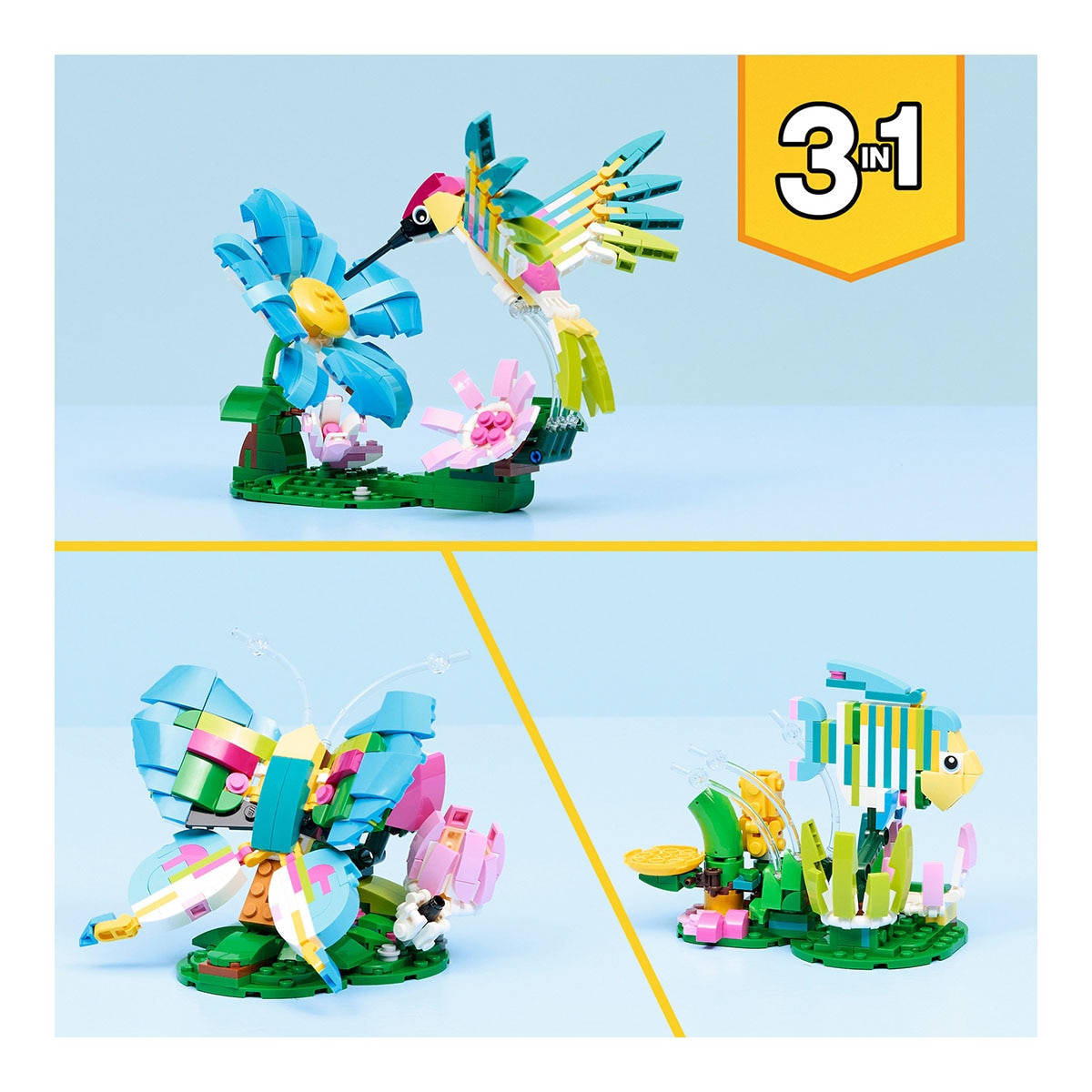 Juego de construcción Fauna Salvaje: Colibrí de Colores LEGO Creator - 31384 7