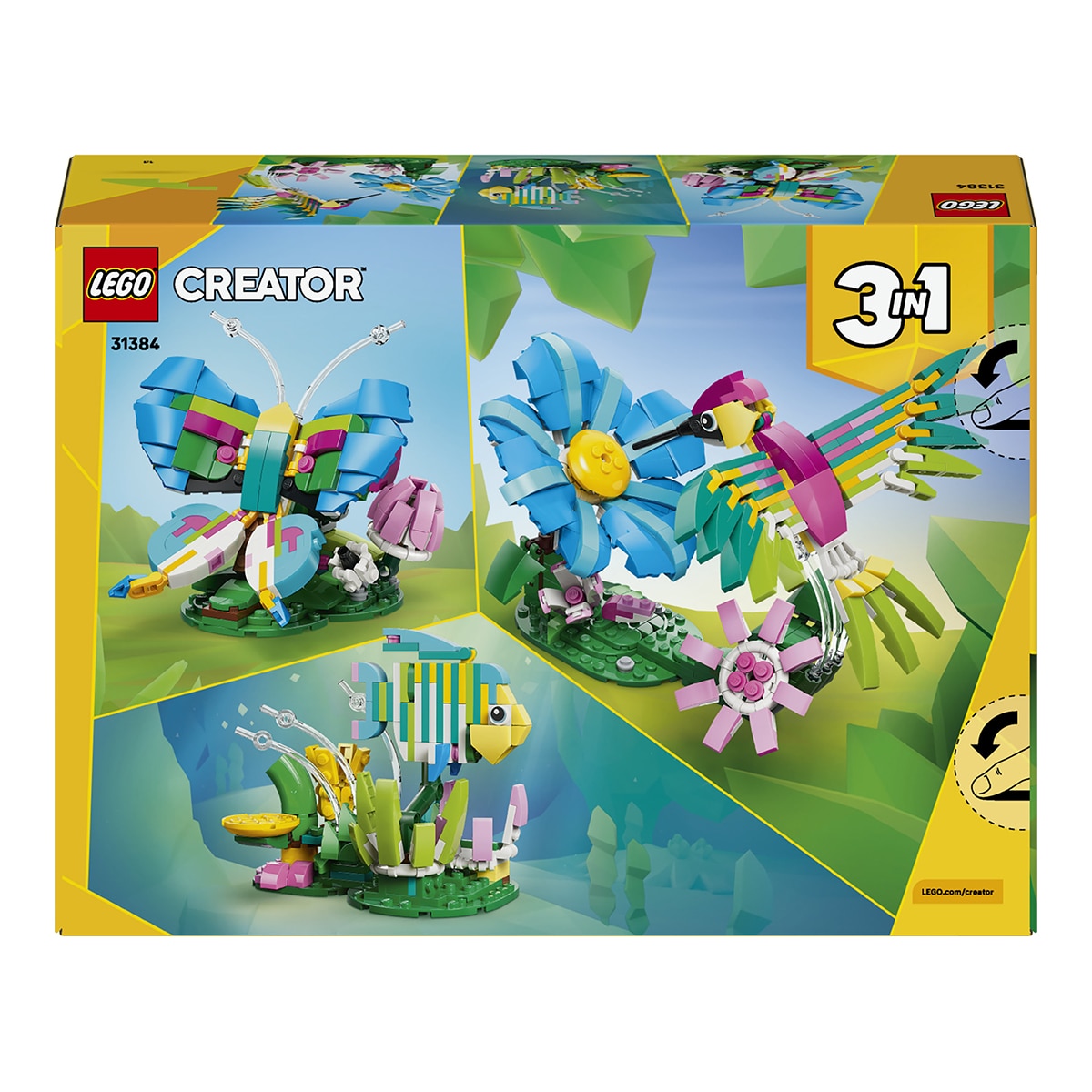 Juego de construcción Fauna Salvaje: Colibrí de Colores LEGO Creator - 31384 9
