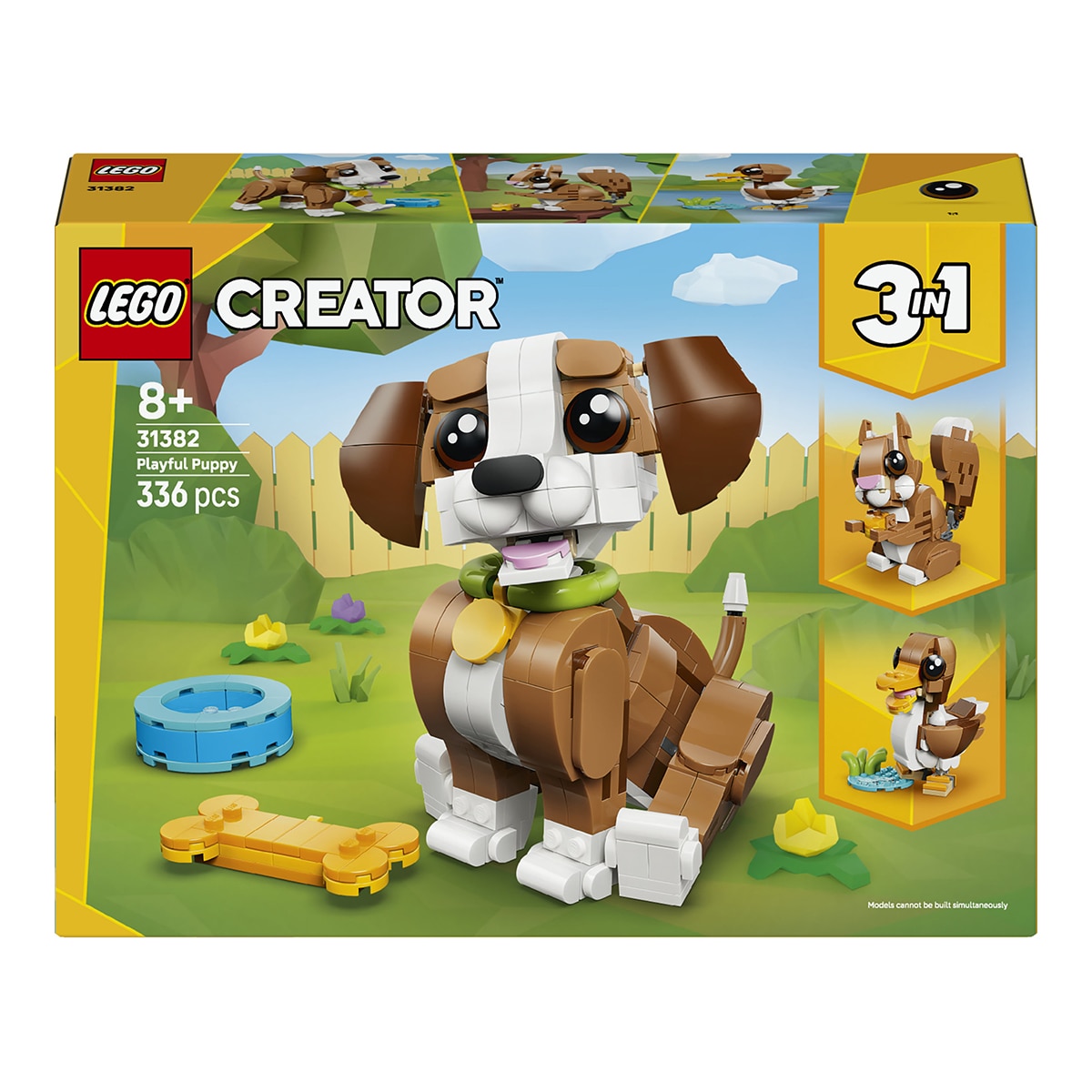 LEGO – Juego de construcción Simpáticos Animales: Cachorro Juguetón LEGO Creator – 31382.