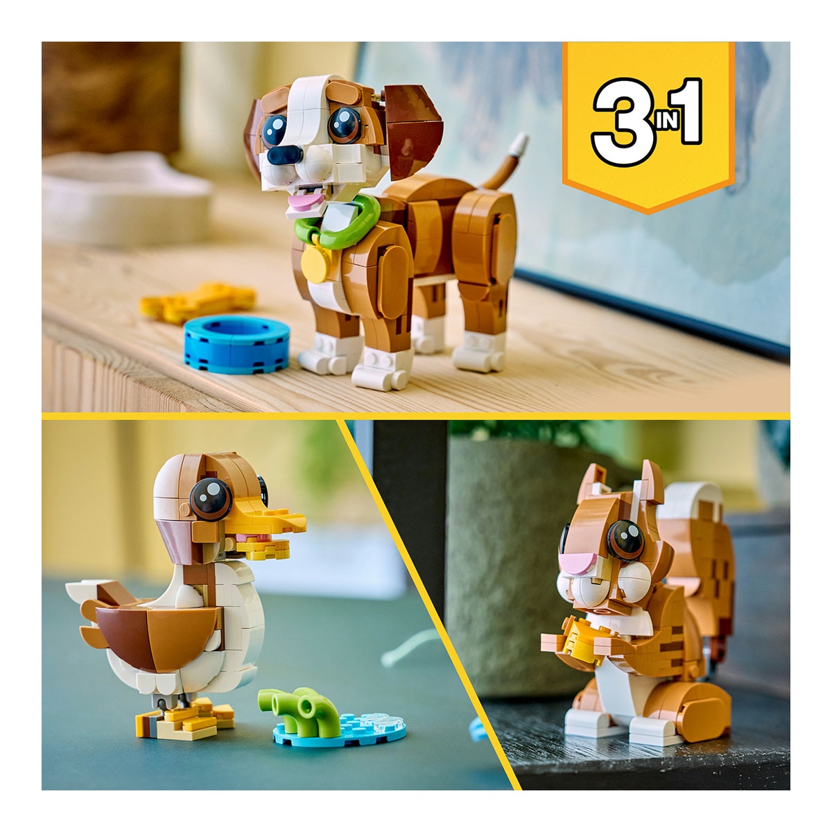 Juego de construcción Simpáticos Animales: Cachorro Juguetón LEGO Creator - 31382 7