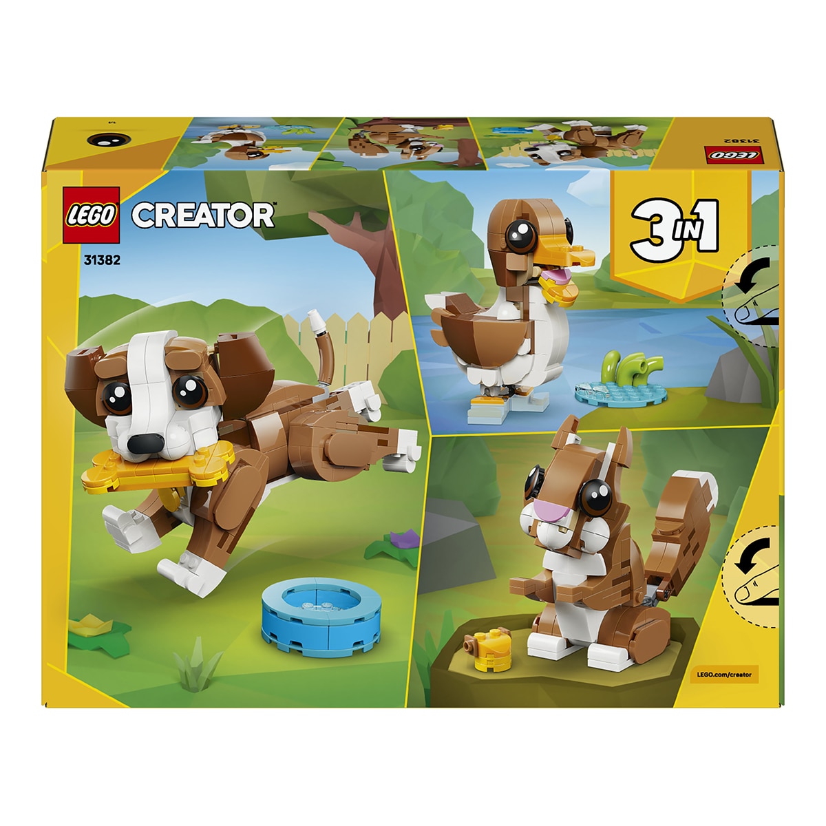 Juego de construcción Simpáticos Animales: Cachorro Juguetón LEGO Creator - 31382 9
