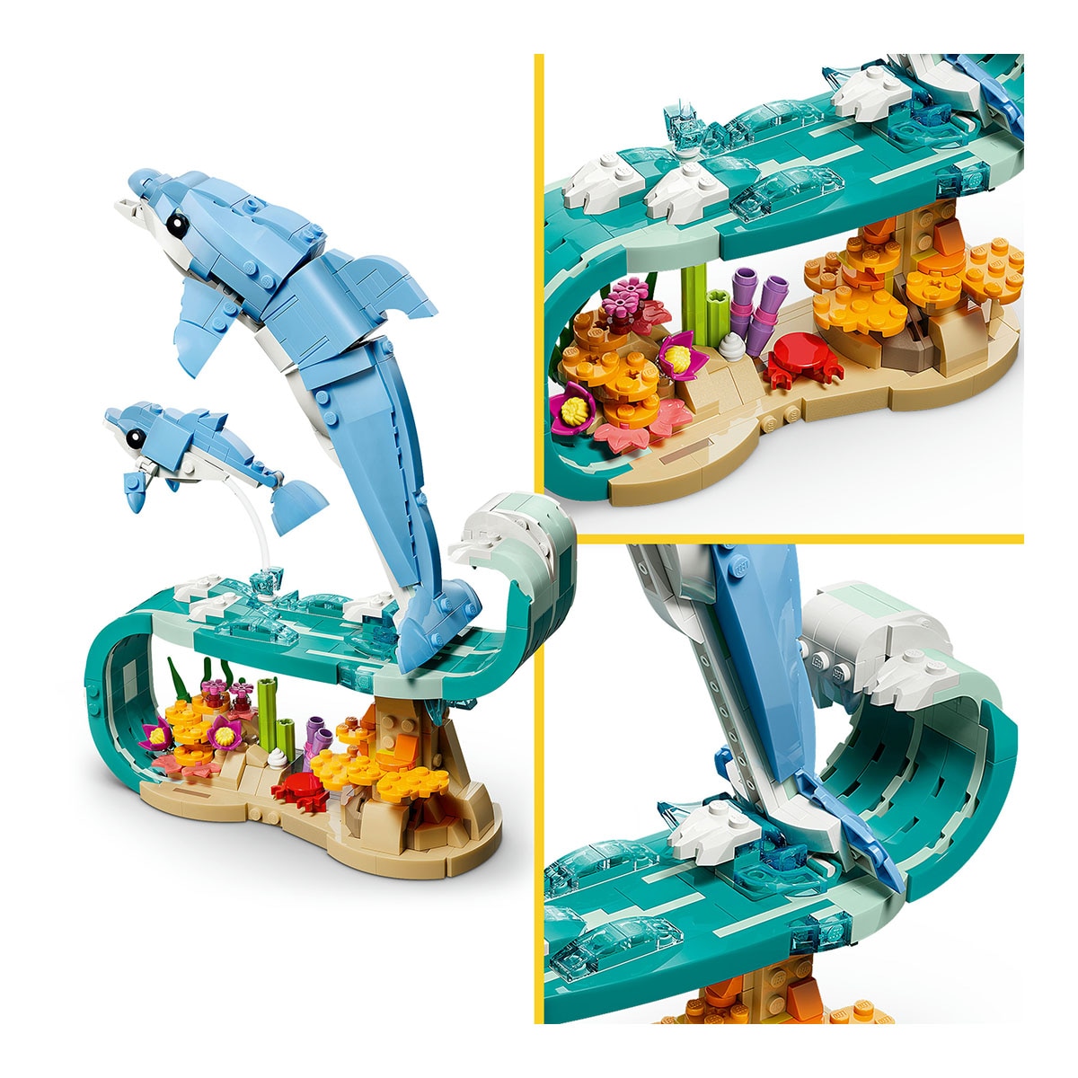 Animais Marinhos: Golfinhos Encantadores Lego Creator 5