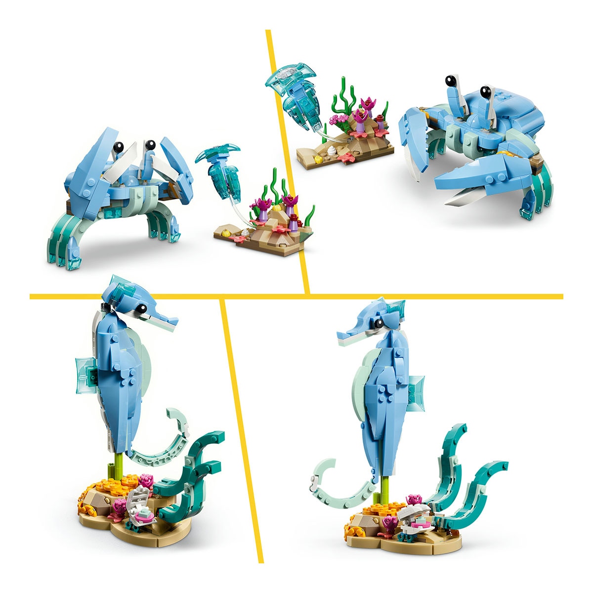 Animais Marinhos: Golfinhos Encantadores Lego Creator 6