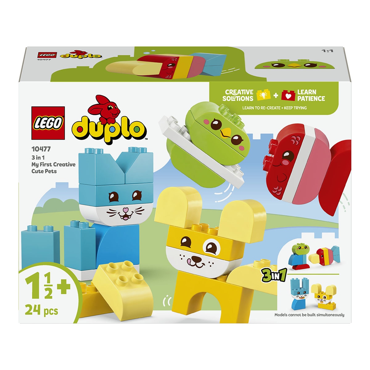 Imagem 0 de LEGO® DUPLO® My First Animais Criativos Adoráveis 3 em 1