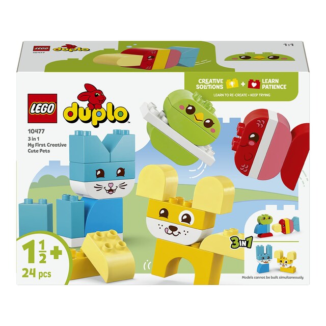 Imagem 0 de LEGO® DUPLO® My First Animais Criativos Adoráveis 3 em 1