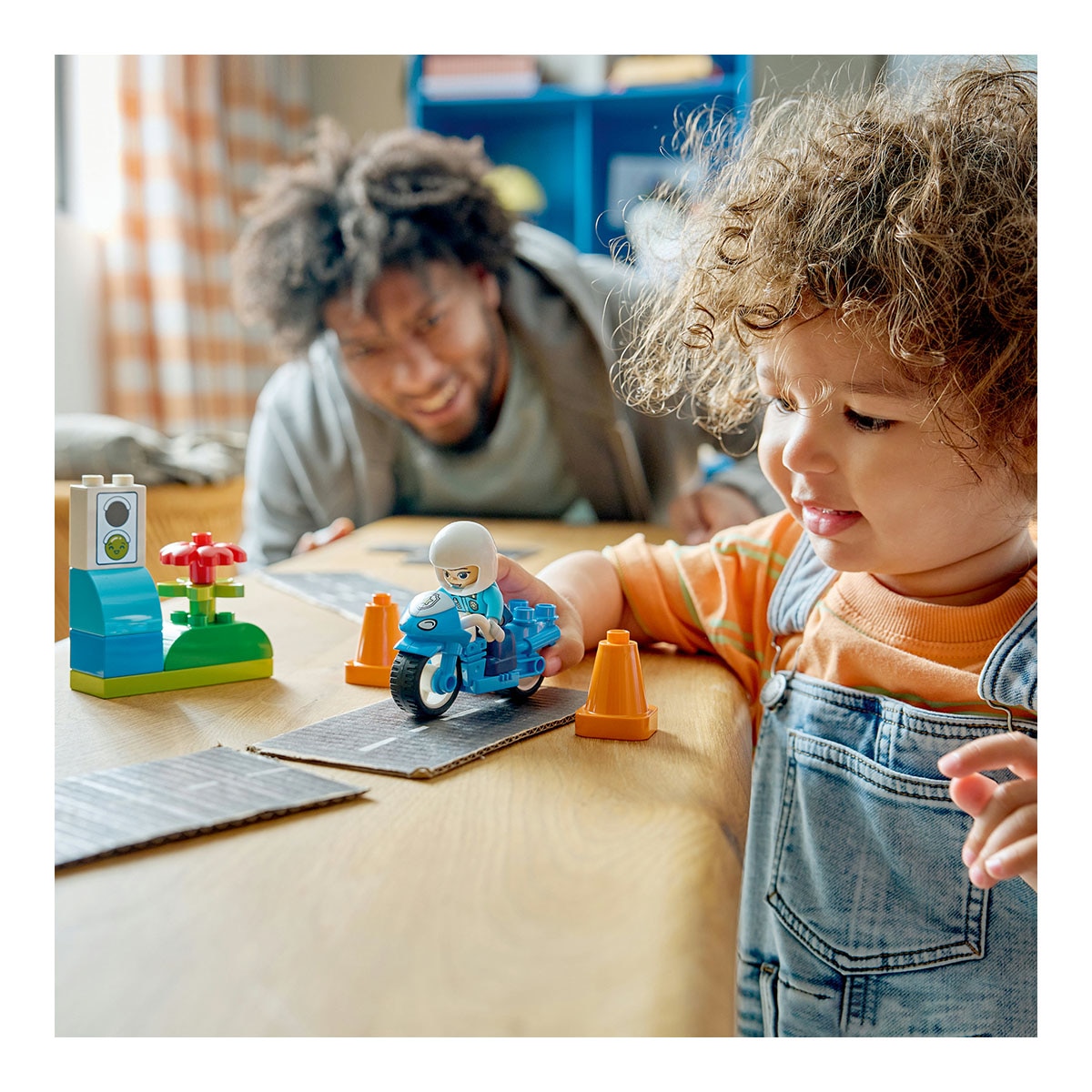 Juego de construcción Moto de Policía Azul LEGO DUPLO Town - 10471 3