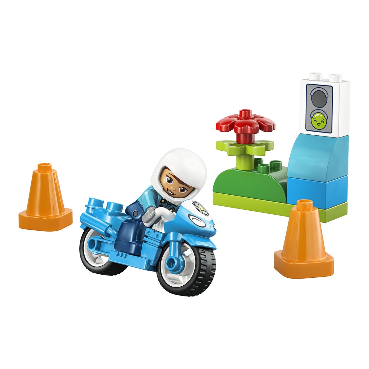 Juego de construcción Moto de Policía Azul LEGO DUPLO Town - 10471 8