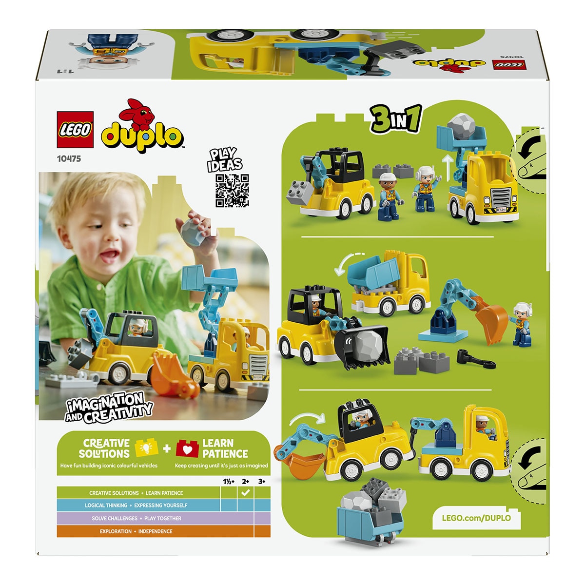 Juego de construcción Vehículos de Construcción “3 en 1” LEGO DUPLO Town - 10475 3