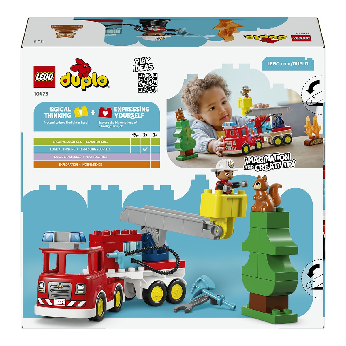 Juego de construcción Camión de Bomberos con Manguera y Bomberos LEGO DUPLO Town - 10473 2