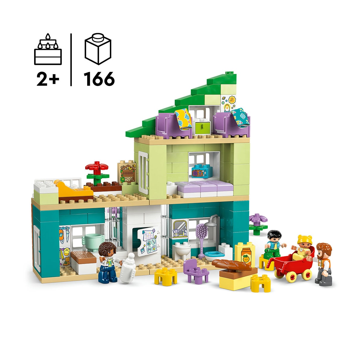 Juego de construcción Casa Familiar Moderna “3 en 1” con Figuras LEGO DUPLO Town - 10470 4