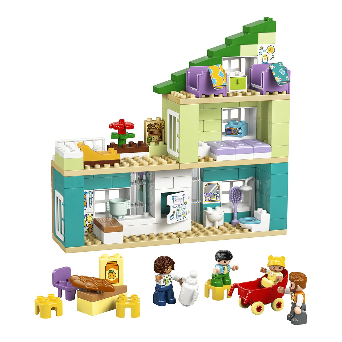 Juego de construcción Casa Familiar Moderna “3 en 1” con Figuras LEGO DUPLO Town - 10470 8