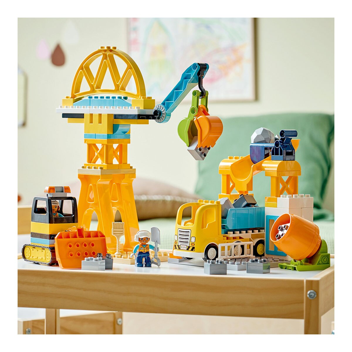 Juego de construcción Obra y Vehículos de Construcción “3 en 1” LEGO DUPLO Town - 10476 7