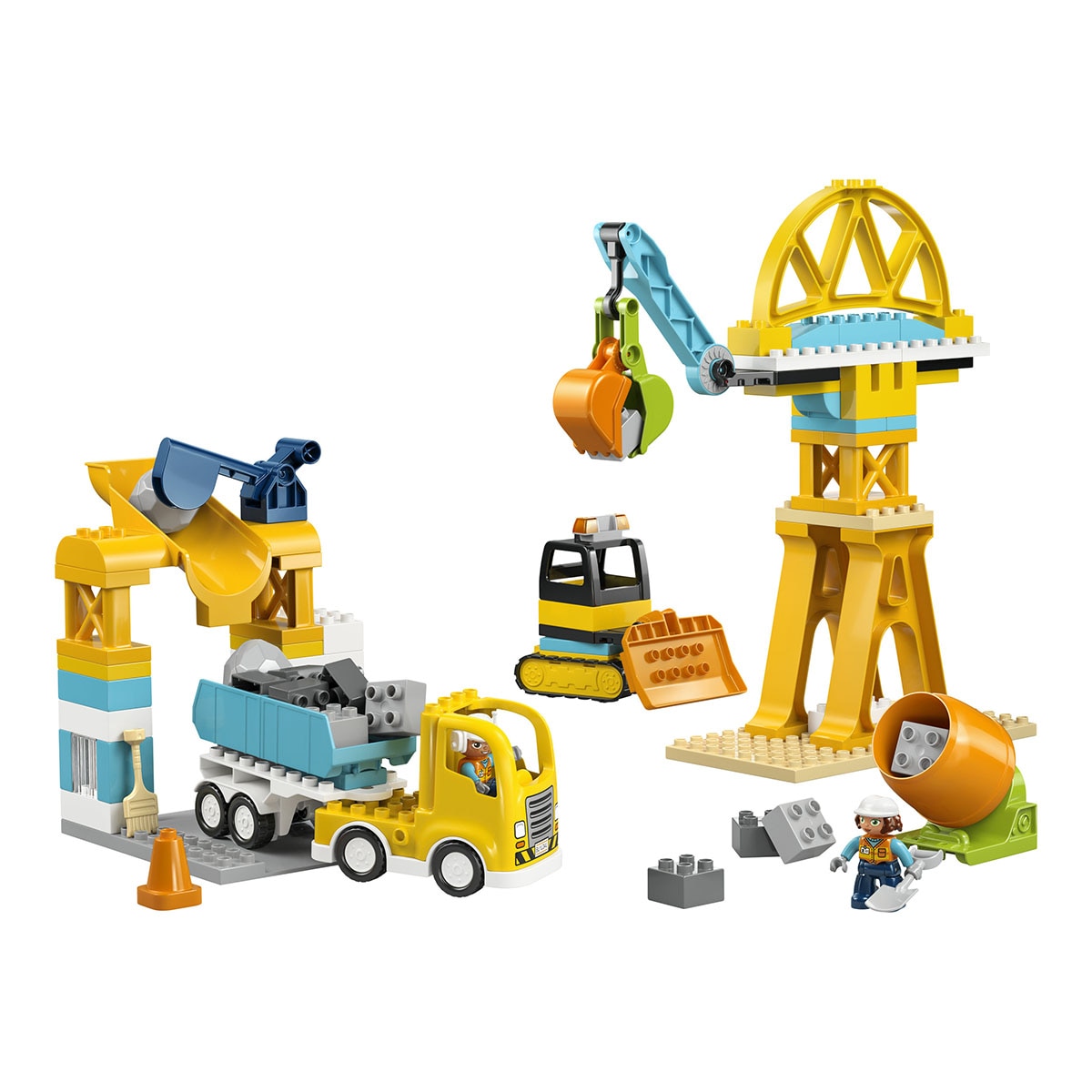 Juego de construcción Obra y Vehículos de Construcción “3 en 1” LEGO DUPLO Town - 10476 8