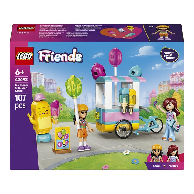 Imagen 0 de Juego de construcción Puesto de Helados y Globos LEGO Friends - 42692