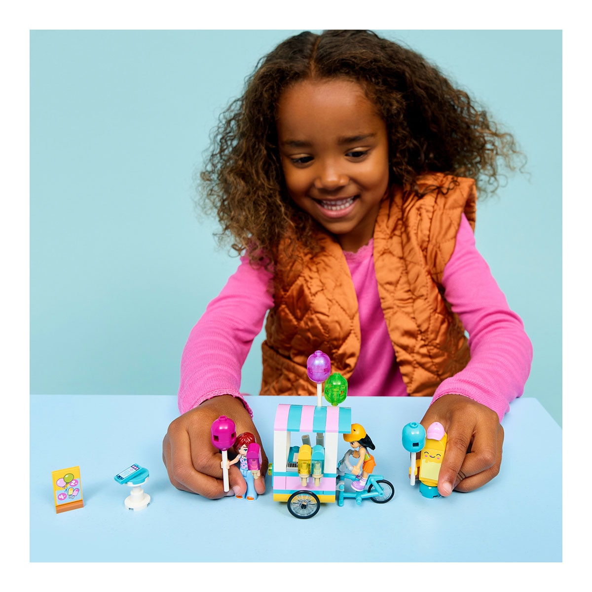 Barco de Aventuras em Forma de Axolote Lego Friends 3