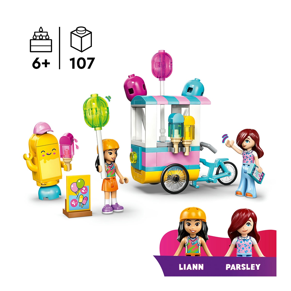 Barco de Aventuras em Forma de Axolote Lego Friends 4