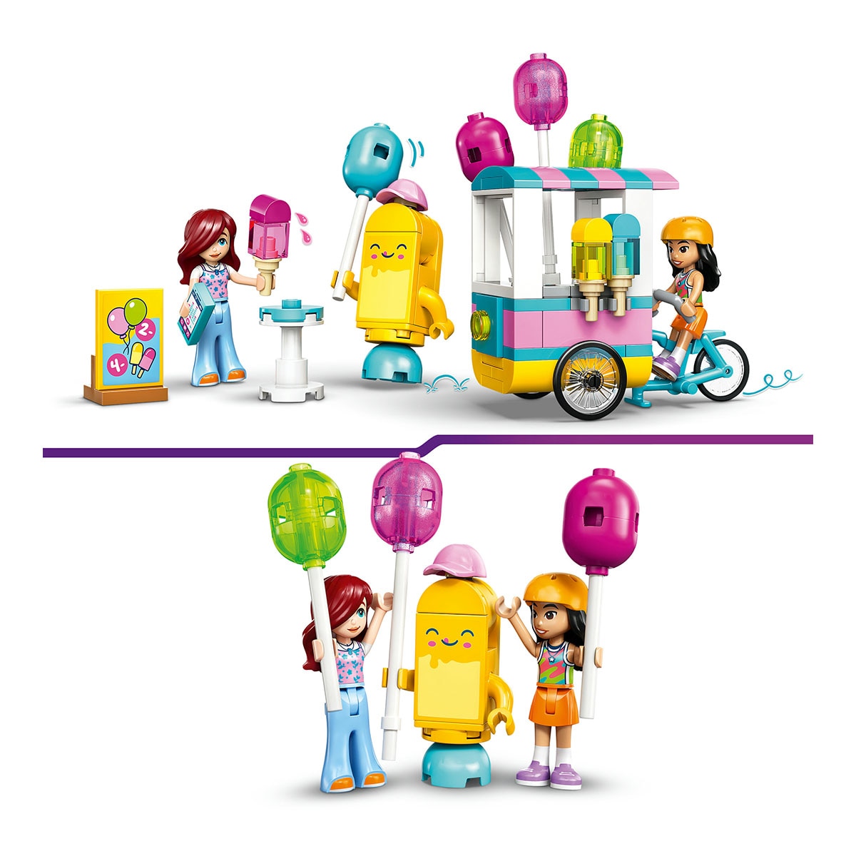 Barco de Aventuras em Forma de Axolote Lego Friends 5