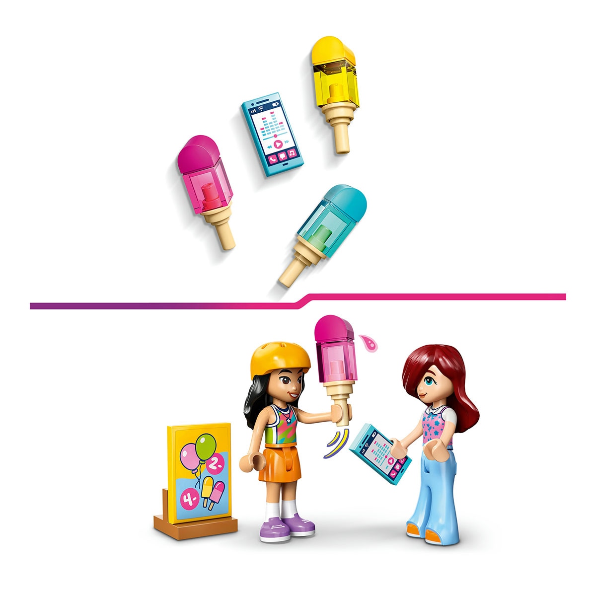 Barco de Aventuras em Forma de Axolote Lego Friends 6