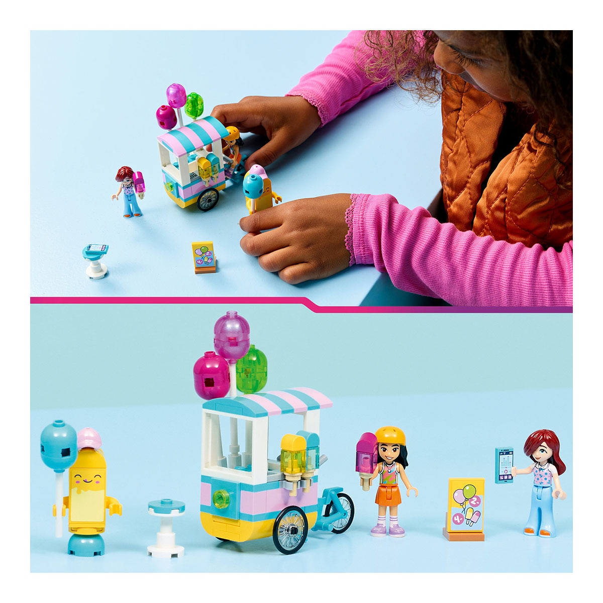 Barco de Aventuras em Forma de Axolote Lego Friends 7