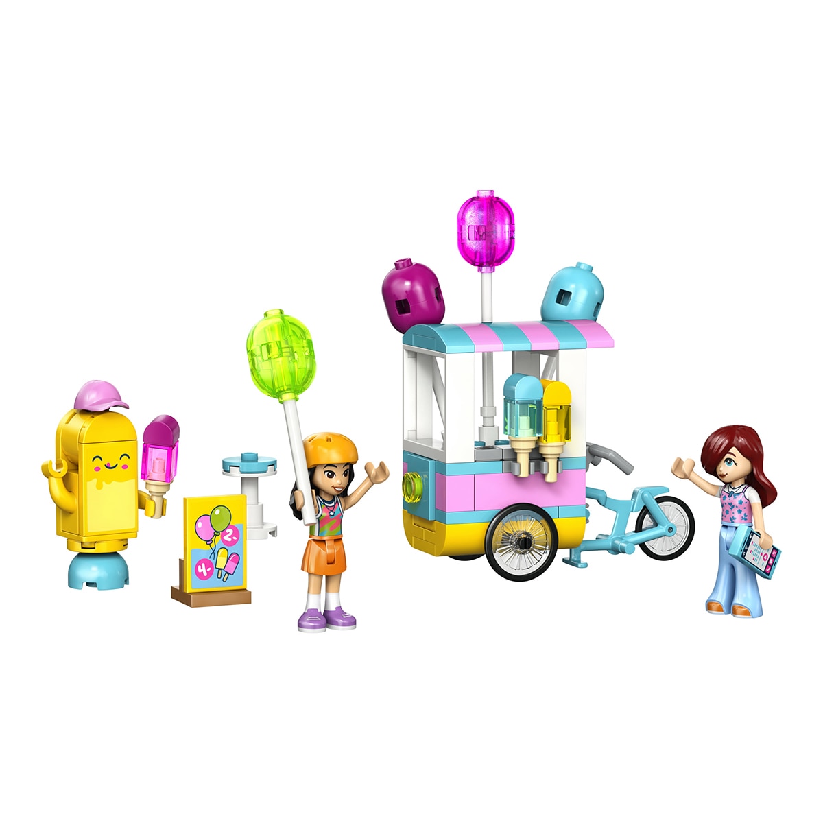 Barco de Aventuras em Forma de Axolote Lego Friends 8