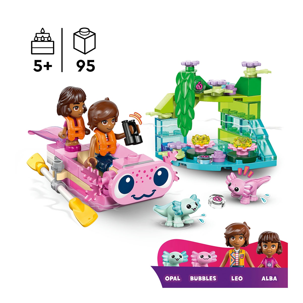 Juego de construcción Aventuras en el Barco-Ajolote LEGO Friends - 42681 4