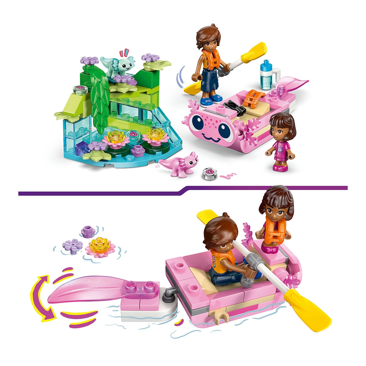 Juego de construcción Aventuras en el Barco-Ajolote LEGO Friends - 42681 5
