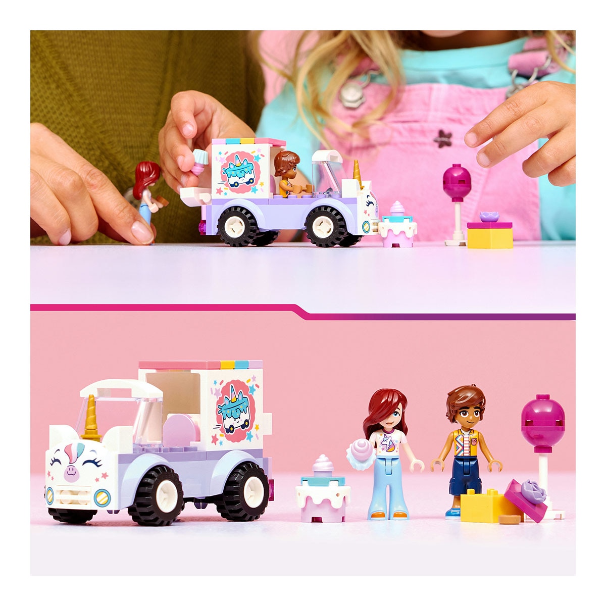 Juego de construcción Coche-Unicornio de Reparto de Pasteles LEGO Friends - 42675 7