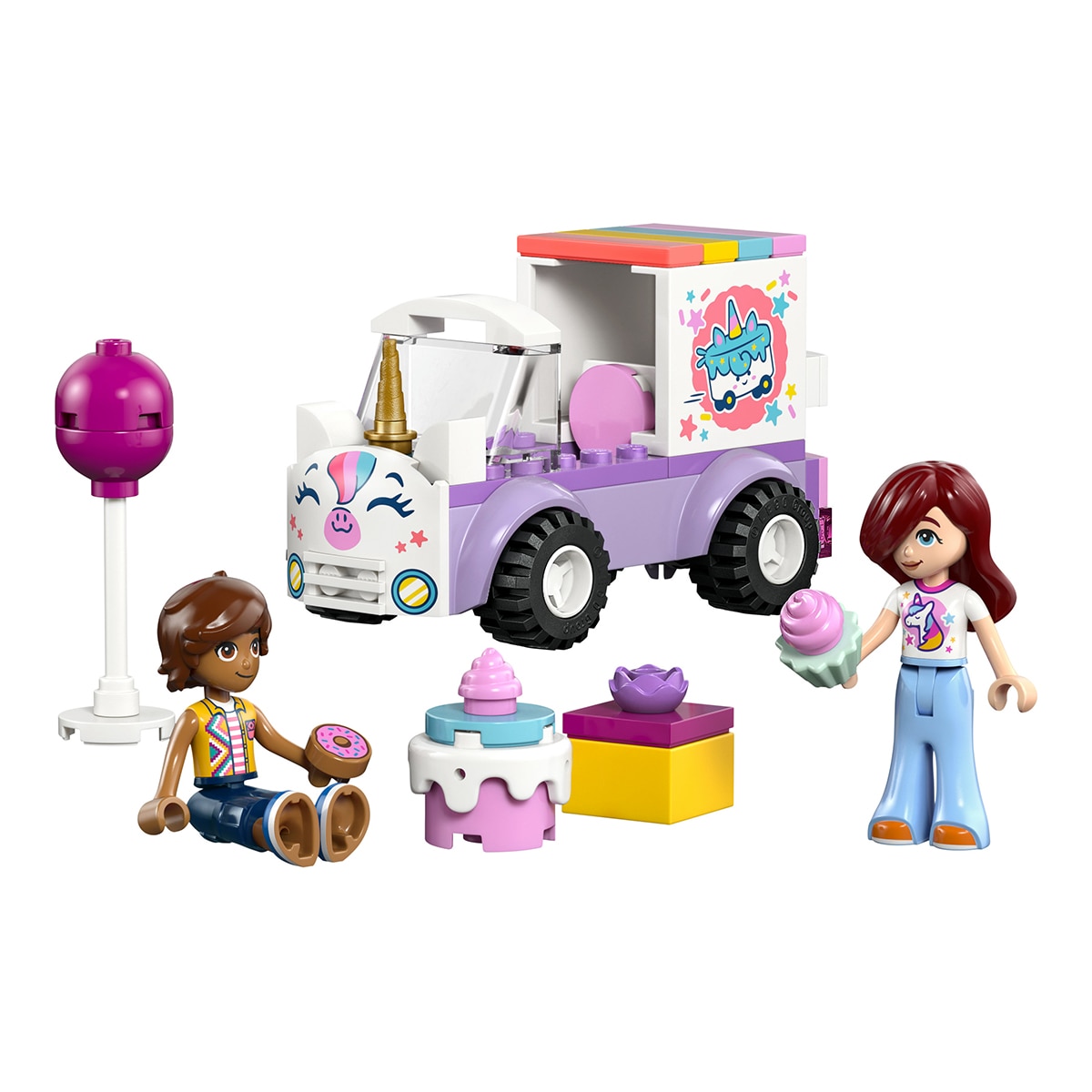 Juego de construcción Coche-Unicornio de Reparto de Pasteles LEGO Friends - 42675 8