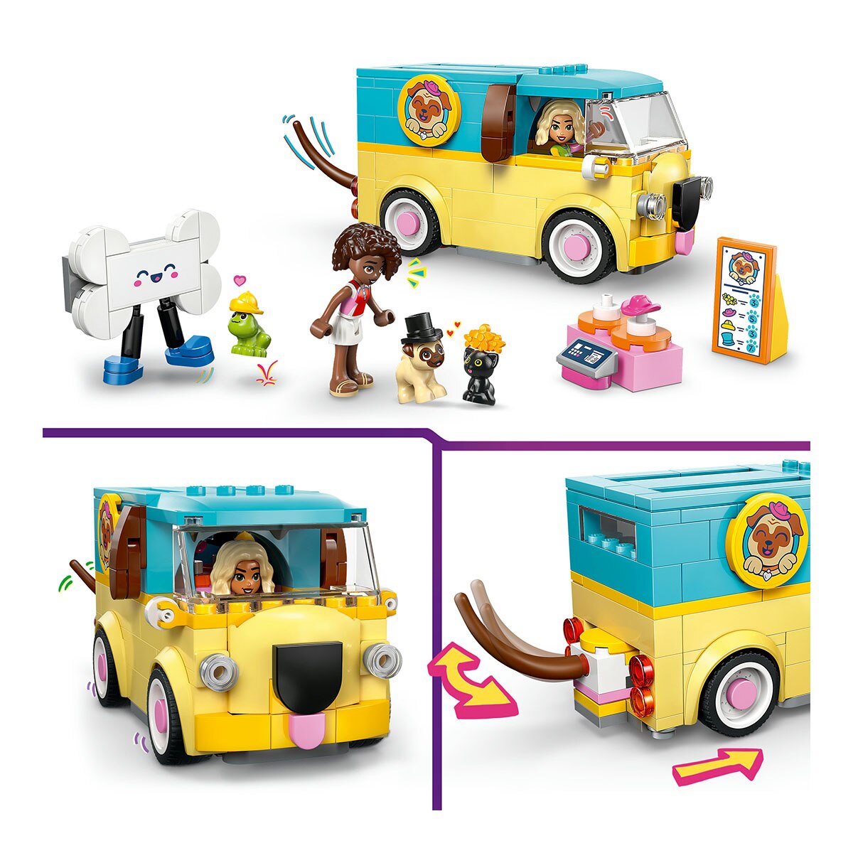 Juego de construcción Furgoneta de Accesorios Caninos LEGO Friends - 42678 5