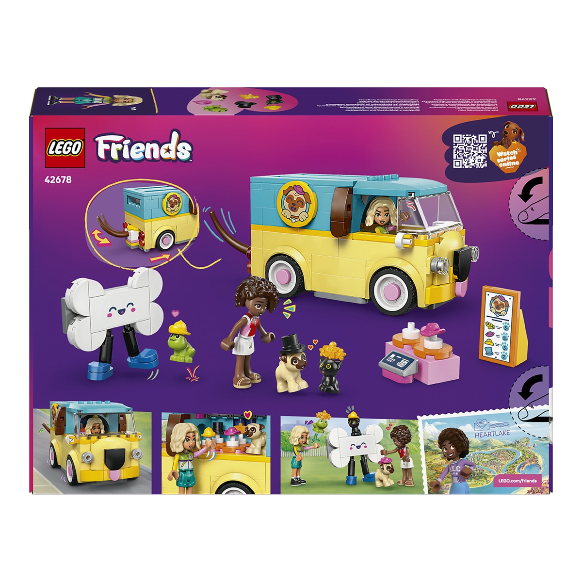 Juego de construcción Furgoneta de Accesorios Caninos LEGO Friends - 42678 9