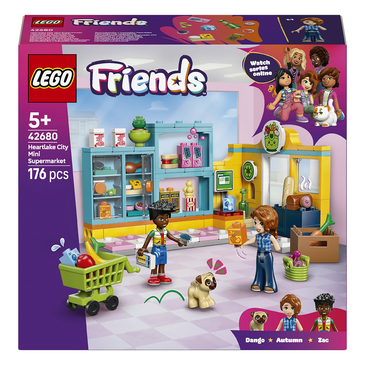 Imagen 0 de Juego de construcción Minisúper de Heartlake City LEGO Friends - 42680