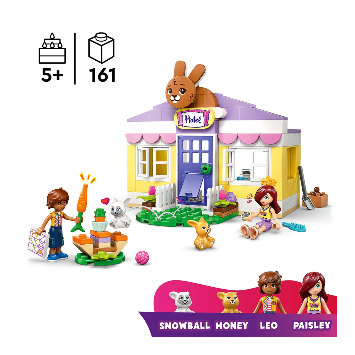 Juego de construcción Hotel de Conejitos de Heartlake City LEGO Friends - 42679 4