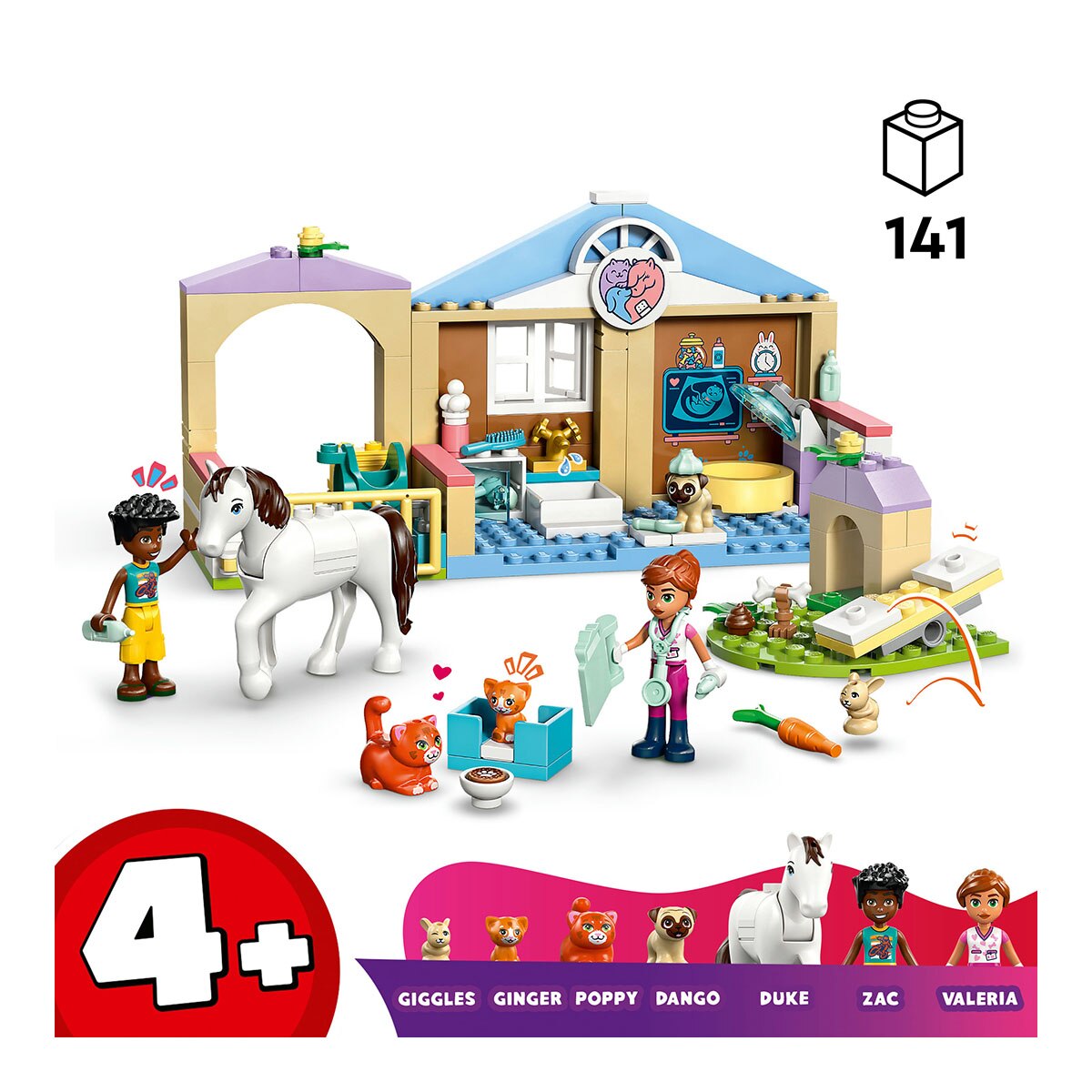 Juego de construcción Clínica Veterinaria de Animales LEGO Friends - 42696 4