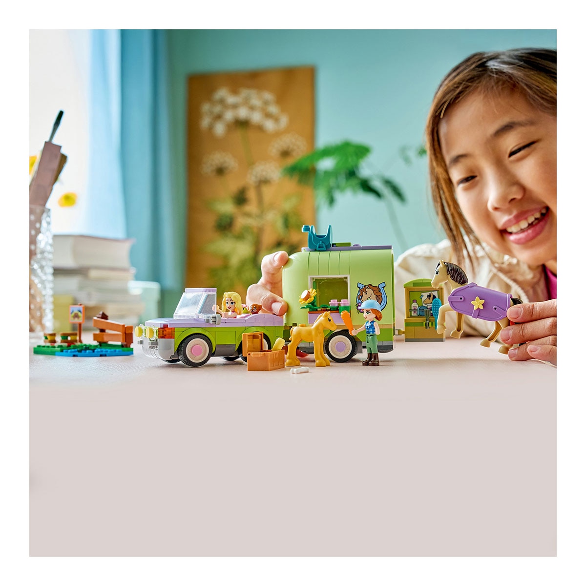 Juego de construcción Remolque para Caballo y Potrillo LEGO Friends - 42695 3