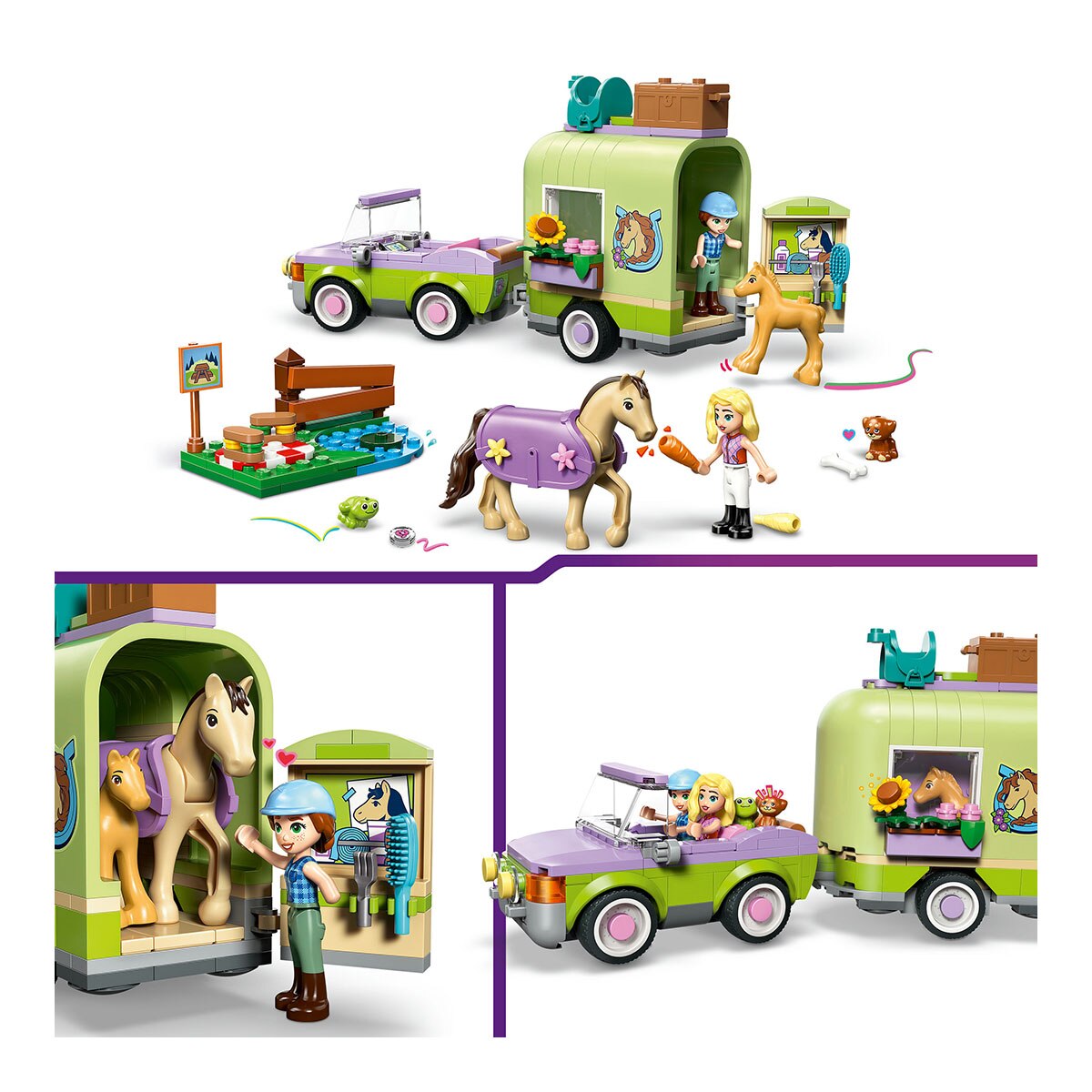 Juego de construcción Remolque para Caballo y Potrillo LEGO Friends - 42695 5