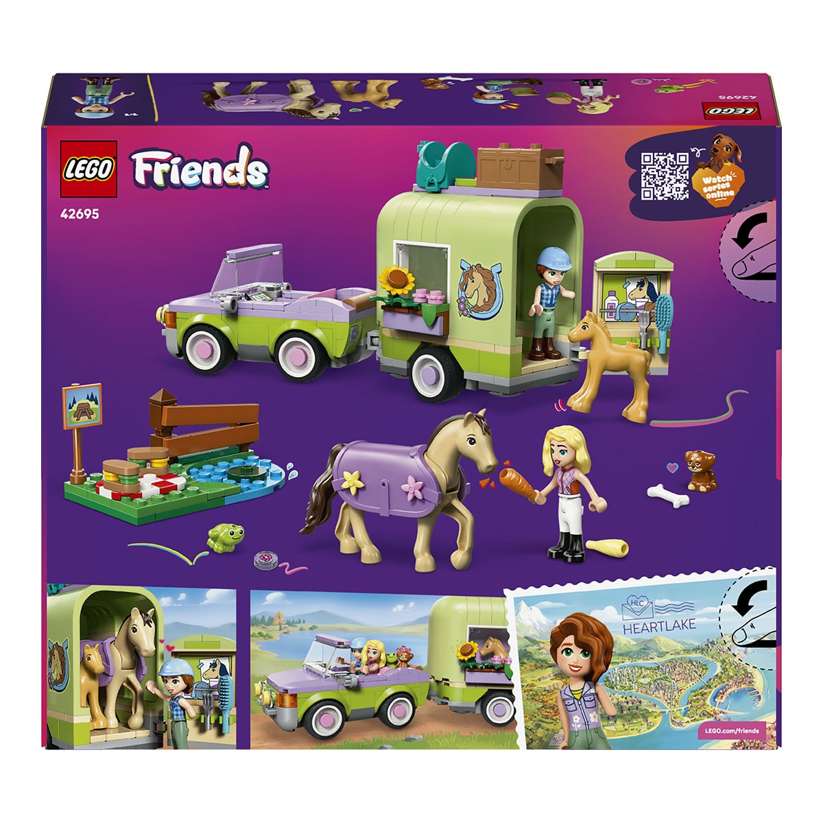 Juego de construcción Remolque para Caballo y Potrillo LEGO Friends - 42695 9