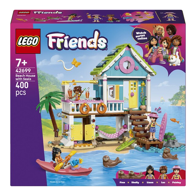 Imagen 0 de Juego de construcción Casa en la Playa con Focas LEGO Friends - 42699