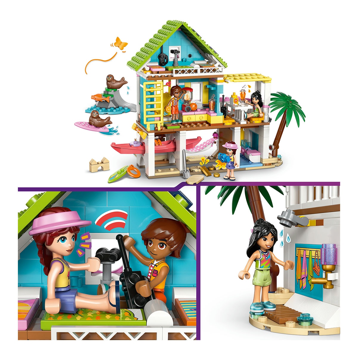 Juego de construcción Casa en la Playa con Focas LEGO Friends - 42699 5