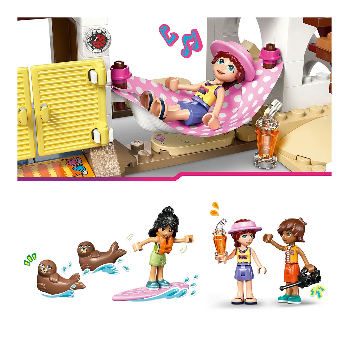 Juego de construcción Casa en la Playa con Focas LEGO Friends - 42699 6