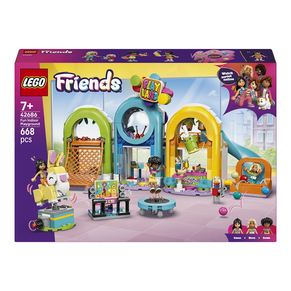 LEGO – Juego de construcción Parque de Juegos Cubierto LEGO Friends – 42686.