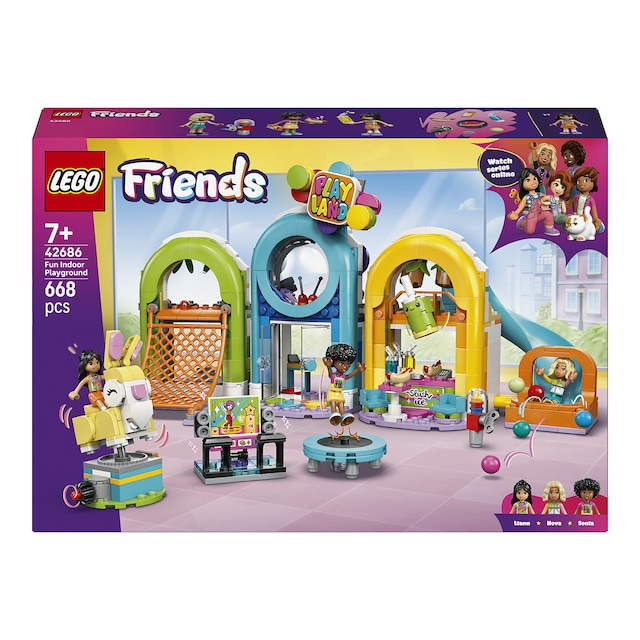 Imagen 0 de Juego de construcción Parque de Juegos Cubierto LEGO Friends - 42686
