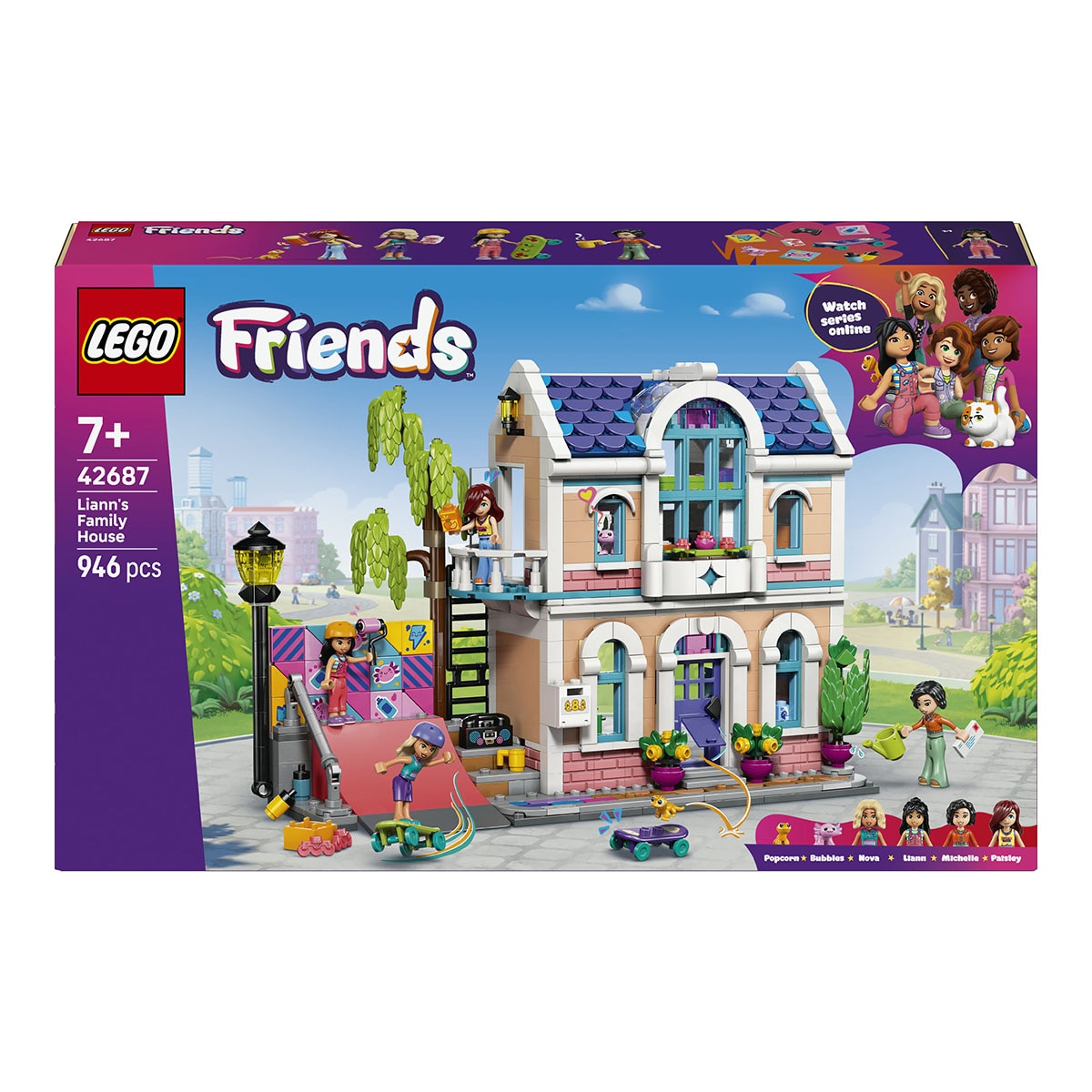 LEGO – Juego de construcción Casa Familiar de Liann LEGO Friends – 42687.