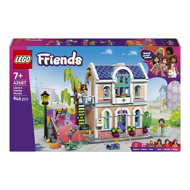 Imagen 0 de Juego de construcción Casa Familiar de Liann LEGO Friends - 42687